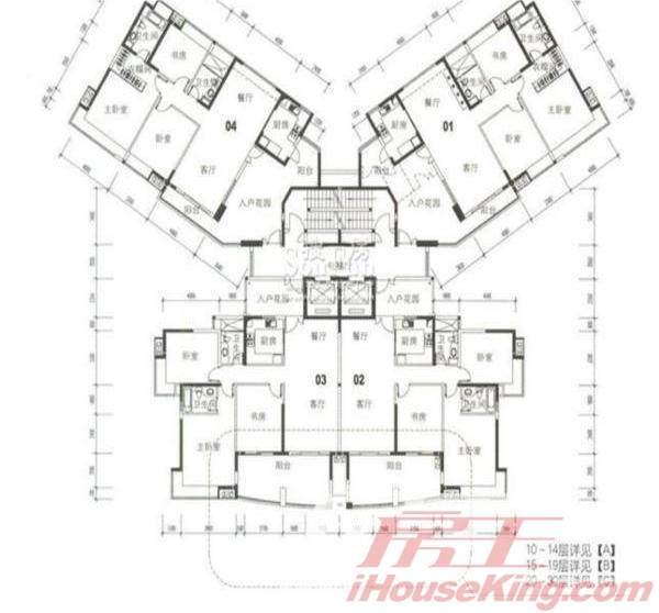 已售出中海万锦豪园全新未住南北对流!